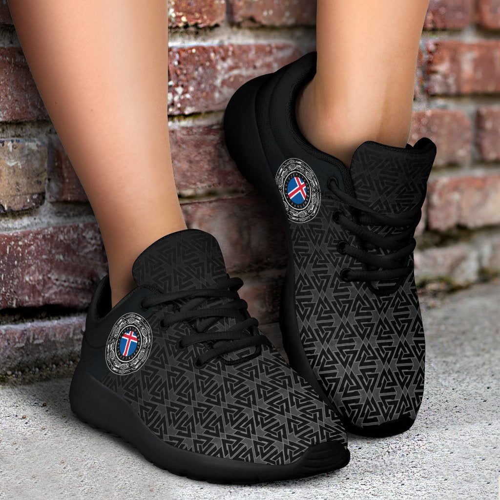 Viking Sport Sneakers - Iceland Coat Of Arms RLT12