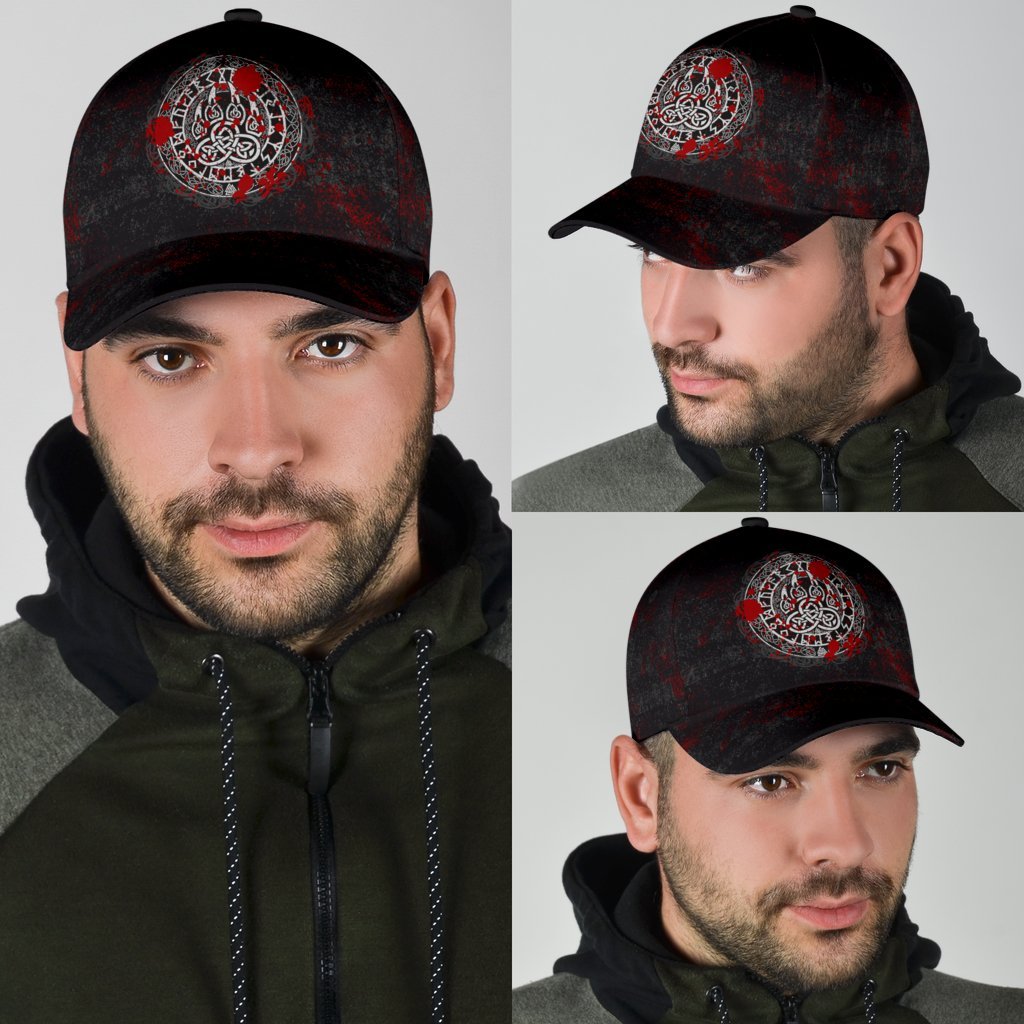 Viking Classic Cap Viking Bear Claws Blood Tattoo RLT12