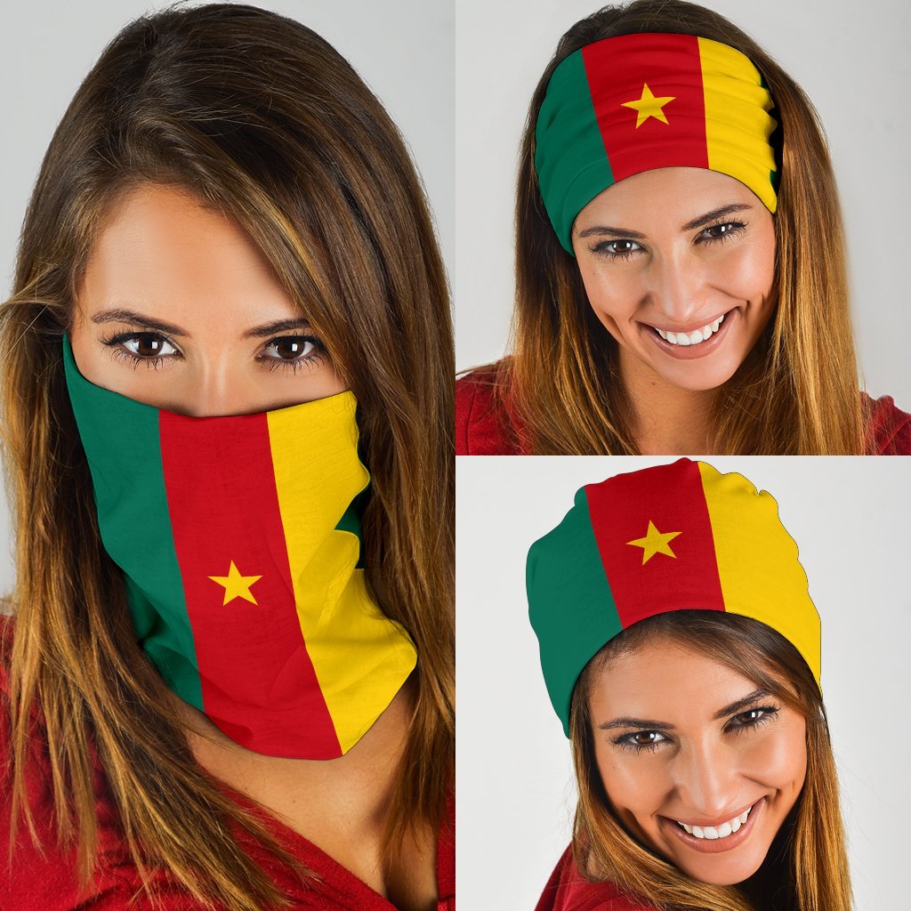 Cameroon Bandana 3-Pack - Flag Neck Gaiter