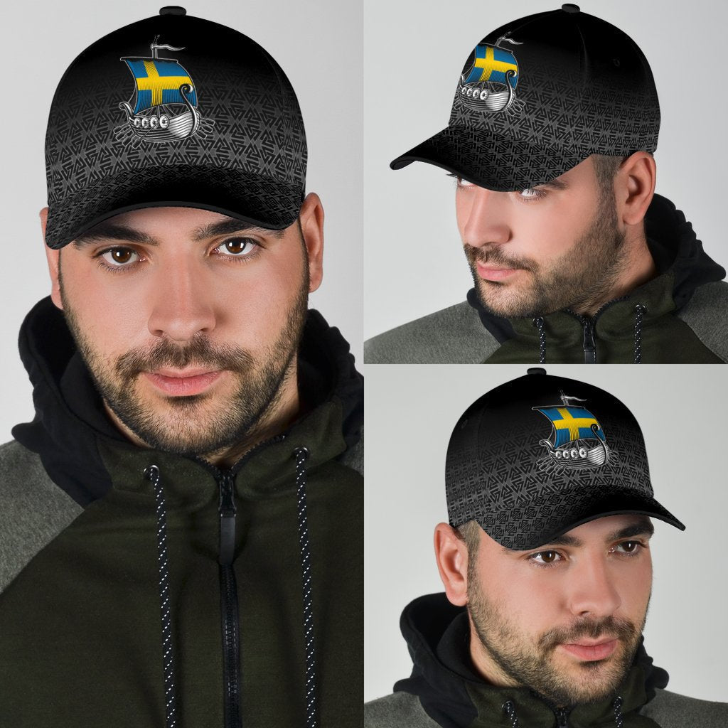 Viking Classic Cap Swedish Drakkar RLT12