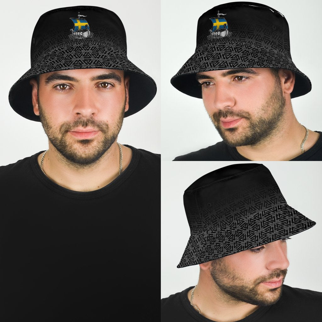 Viking Bucket Hat Swedish Drakkar RLT12