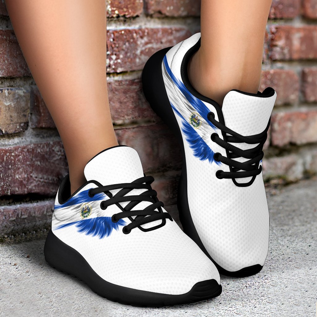 El Salvador Sneakers Wings Flag (Women's/Men's)