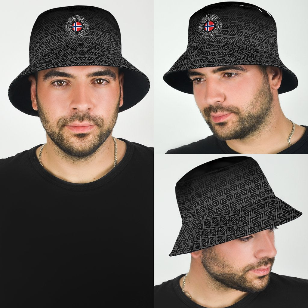 Viking Bucket Hat Norway Coat Of Arms RLT12