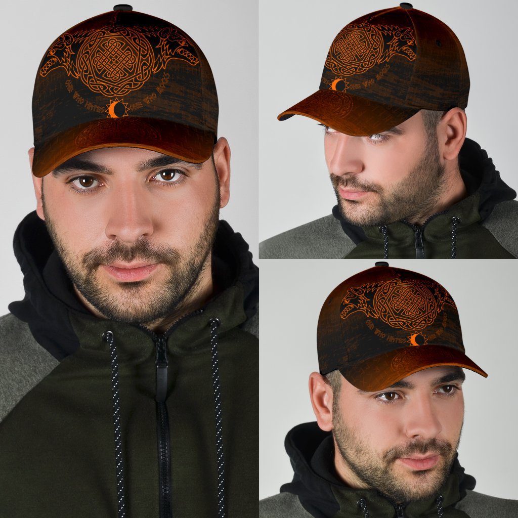 Viking Classic Cap, Skoll and Hati Orange RLT12