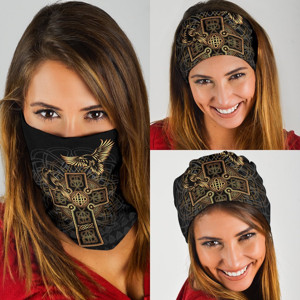 Viking Bandana 3 Pack Odin's Celtic Raven Tattoo RLT12