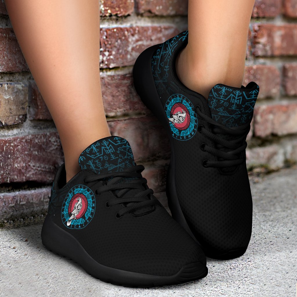 Viking Sport Sneakers - Raven Celtic Cyan RLT12