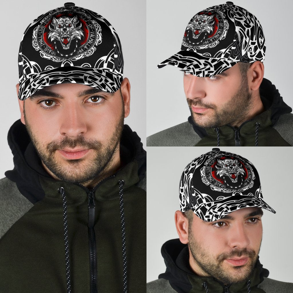Viking Classic Cap, Fenrir Wolf RLT12