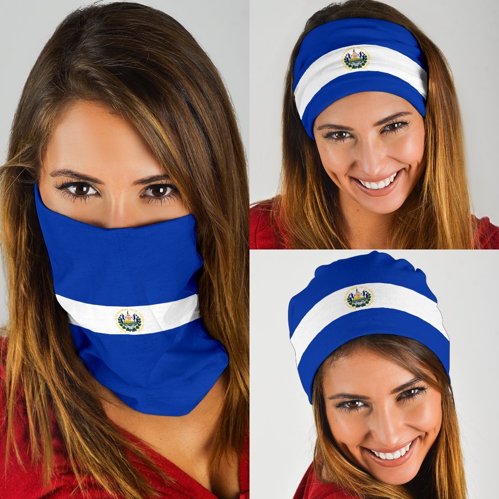 El Salvador Bandana 3-Pack - Flag Neck Gaiter
