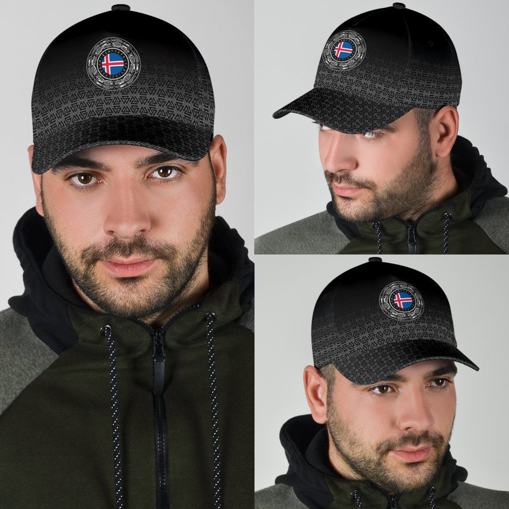 Viking Classic Cap Iceland Coat Of Arms RLT12
