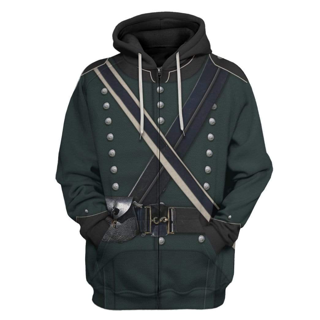 95th Rifles Uniform British Army Hoodie Original Style LT8