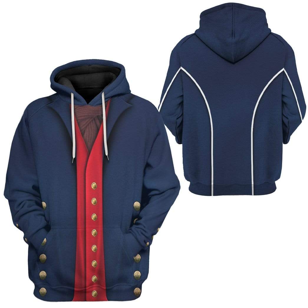 Bosuns Mate 1806 Napoleonic Wars British Navy Hoodie Original Style LT8