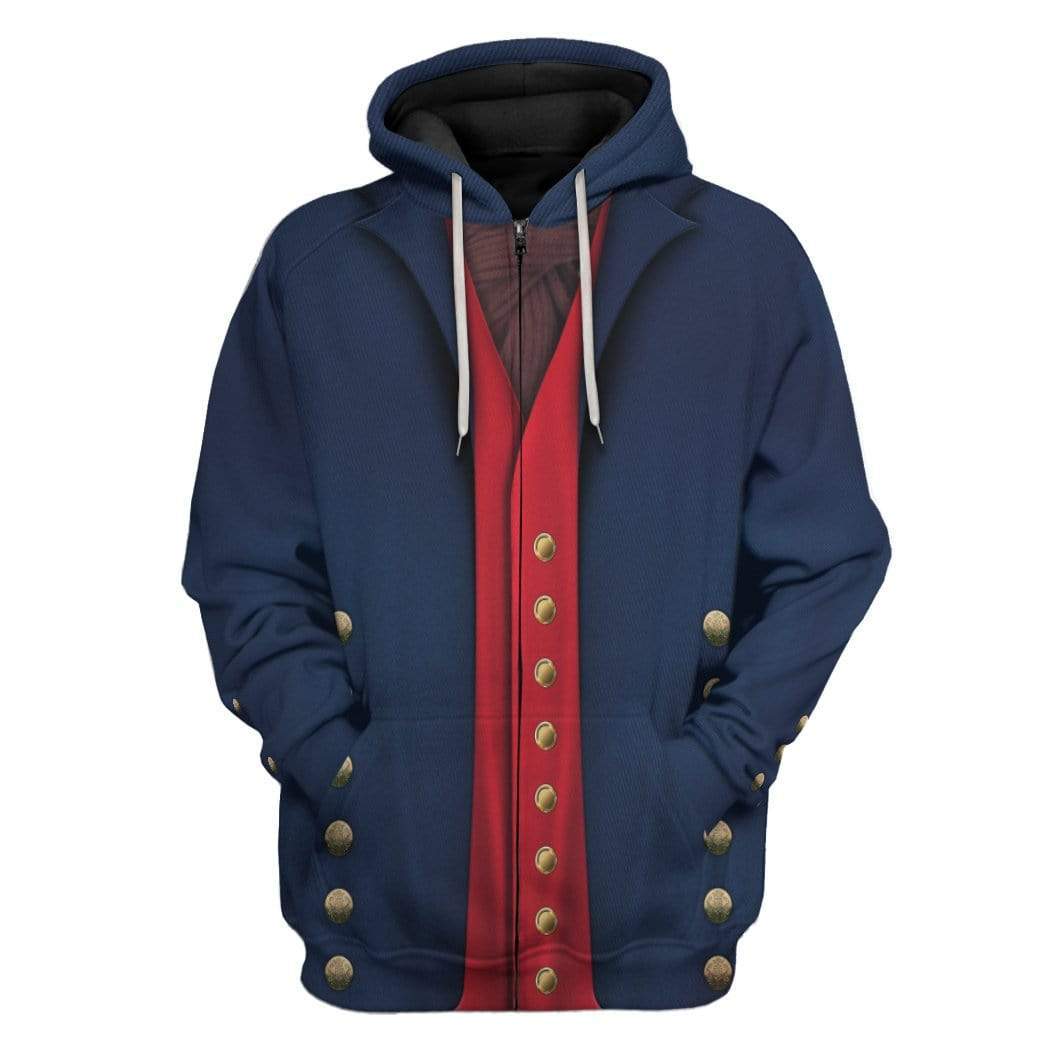 Bosuns Mate 1806 Napoleonic Wars British Navy Hoodie Original Style LT8