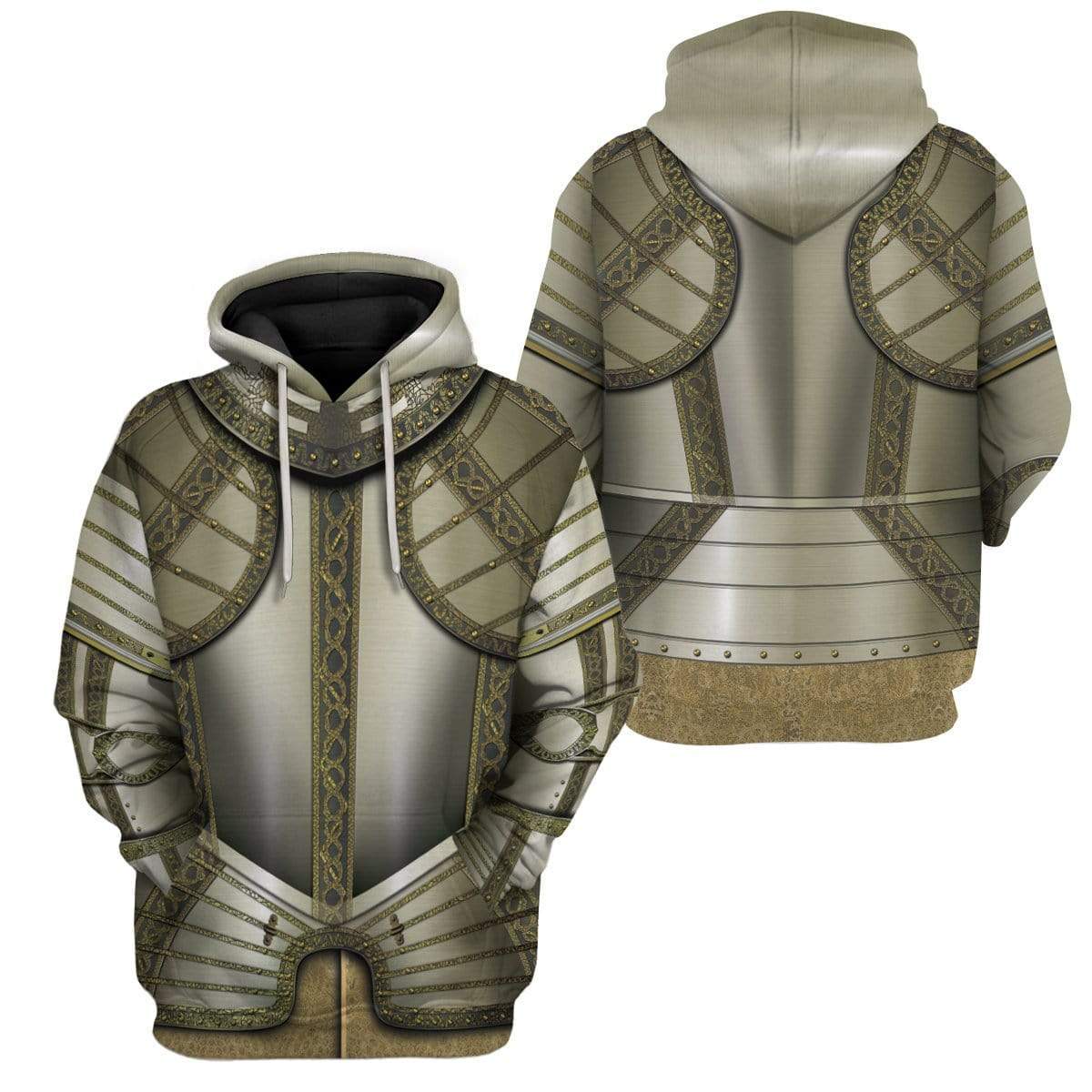Knights Armor Hoodie Original Style LT8