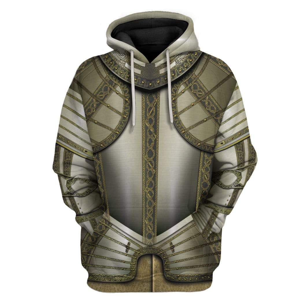 Knights Armor Hoodie Original Style LT8