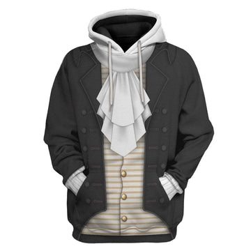 Thomas Jefferson Hoodie Original Style LT8