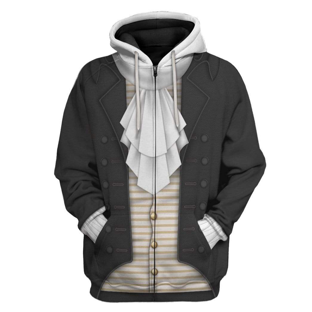 Thomas Jefferson Hoodie Original Style LT8