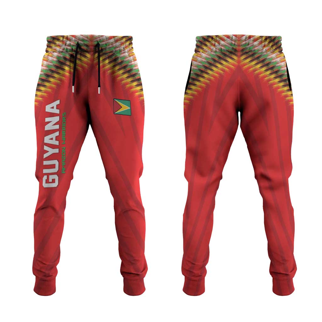 Guyana Cricket Jogger Pants Go Amazon Warriors LT05