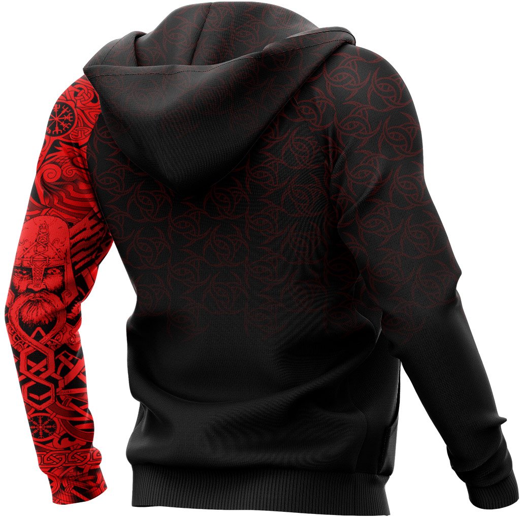 Viking Odin Norse Valhalla - Best Viking Tattoo Hoodie RLT12