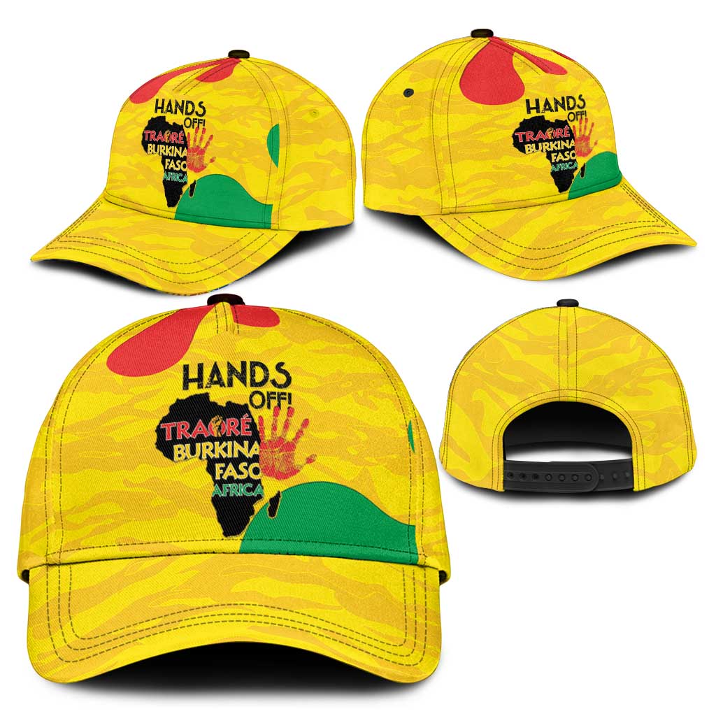 Hands Off Traore Burkina Faso Africa Classic Cap LT15