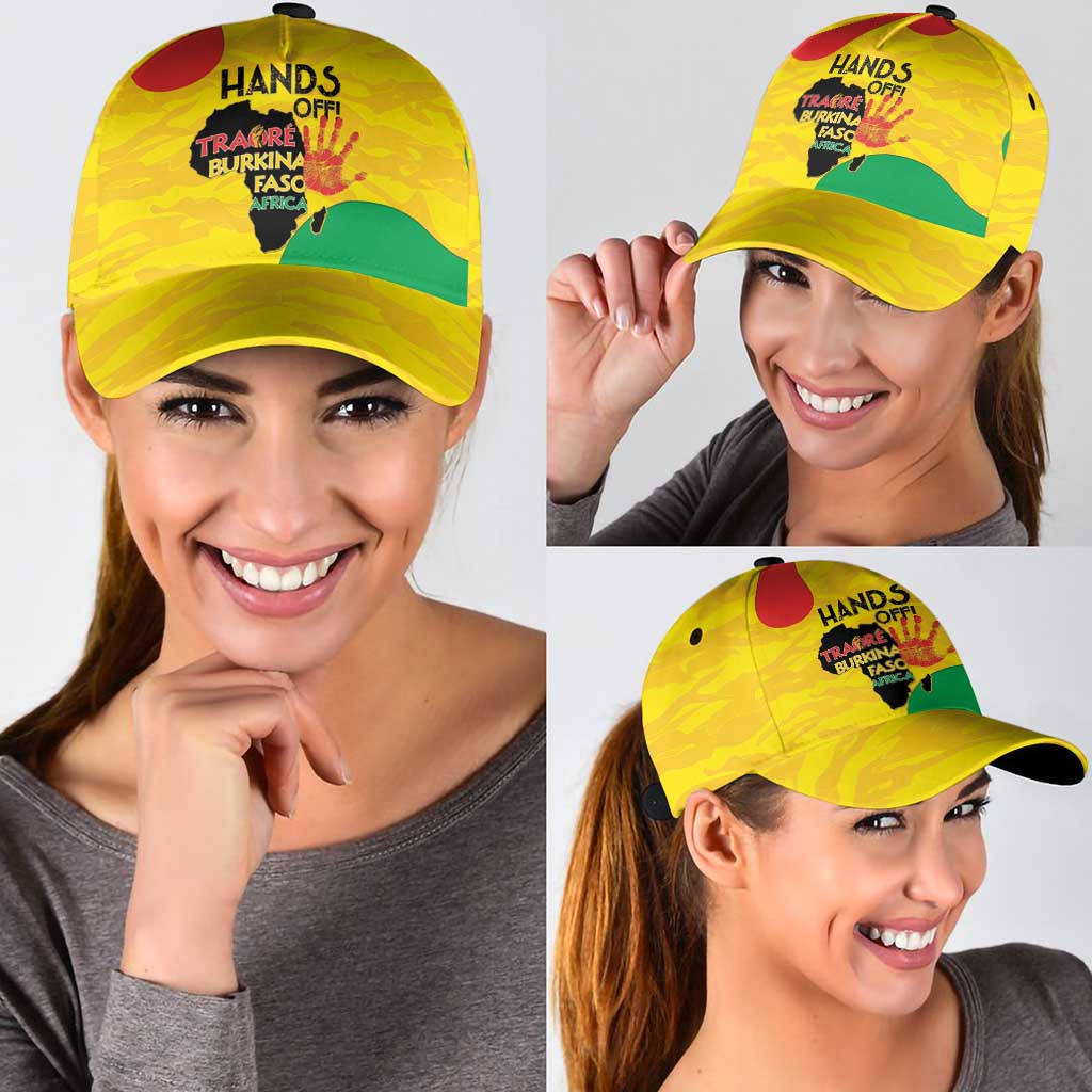 Hands Off Traore Burkina Faso Africa Classic Cap LT15