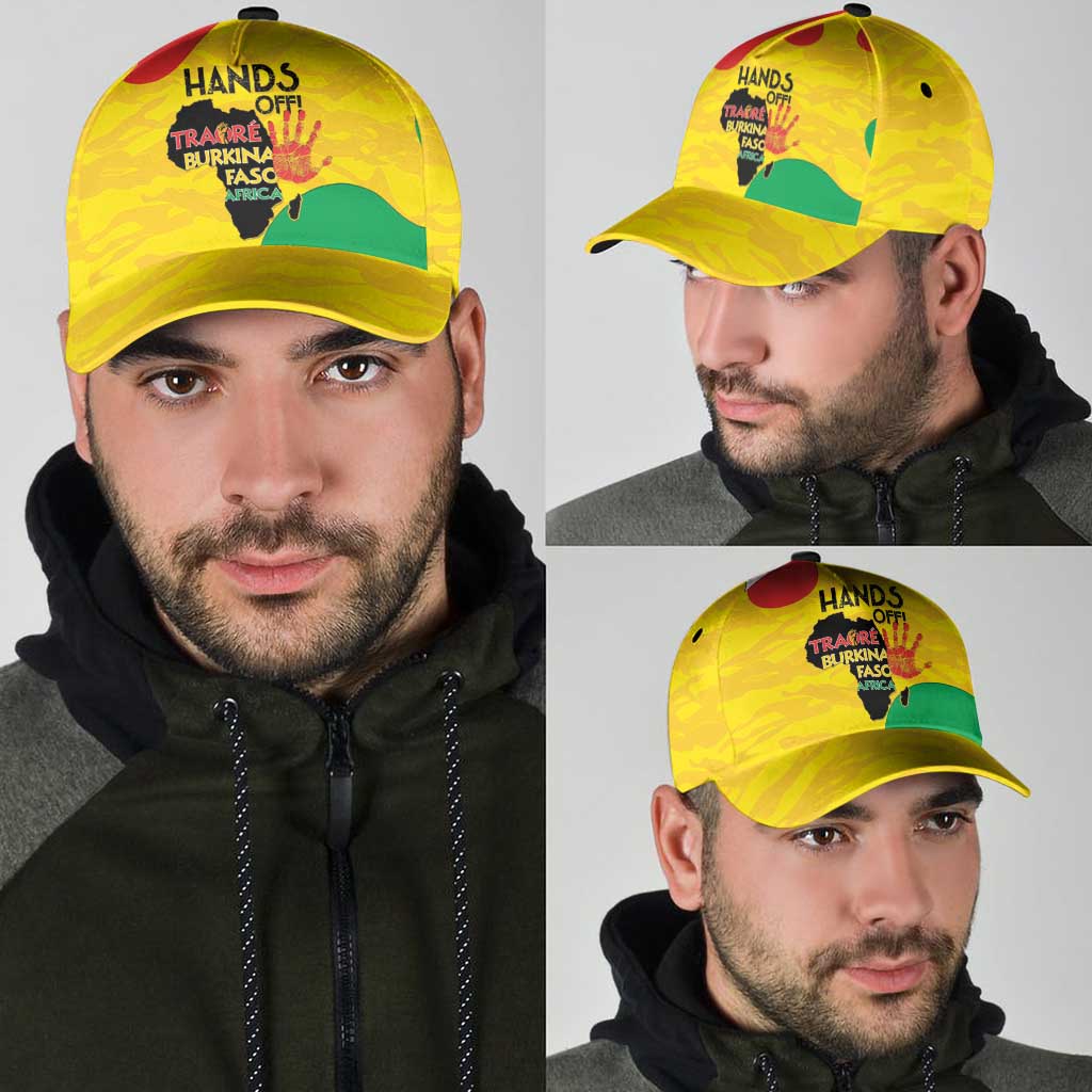 Hands Off Traore Burkina Faso Africa Classic Cap LT15