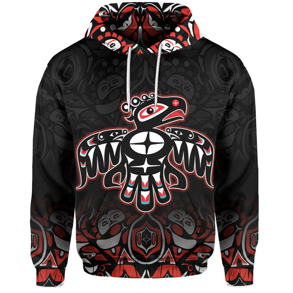 Custom Canada Haida Hoodie Thunderbird LT6