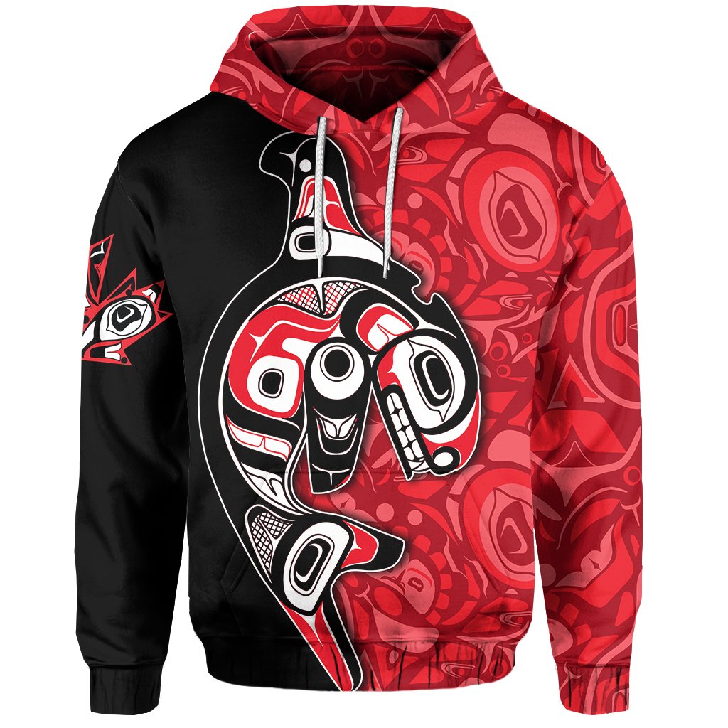 Canada Haida Hoodie Haida Killer Whale