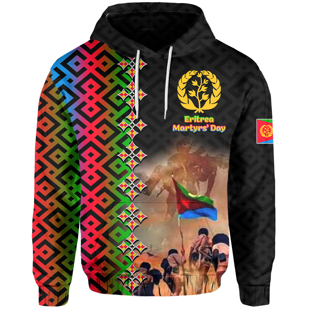 Custom Eritrea Martyrs Day Hoodie EPLF LT6