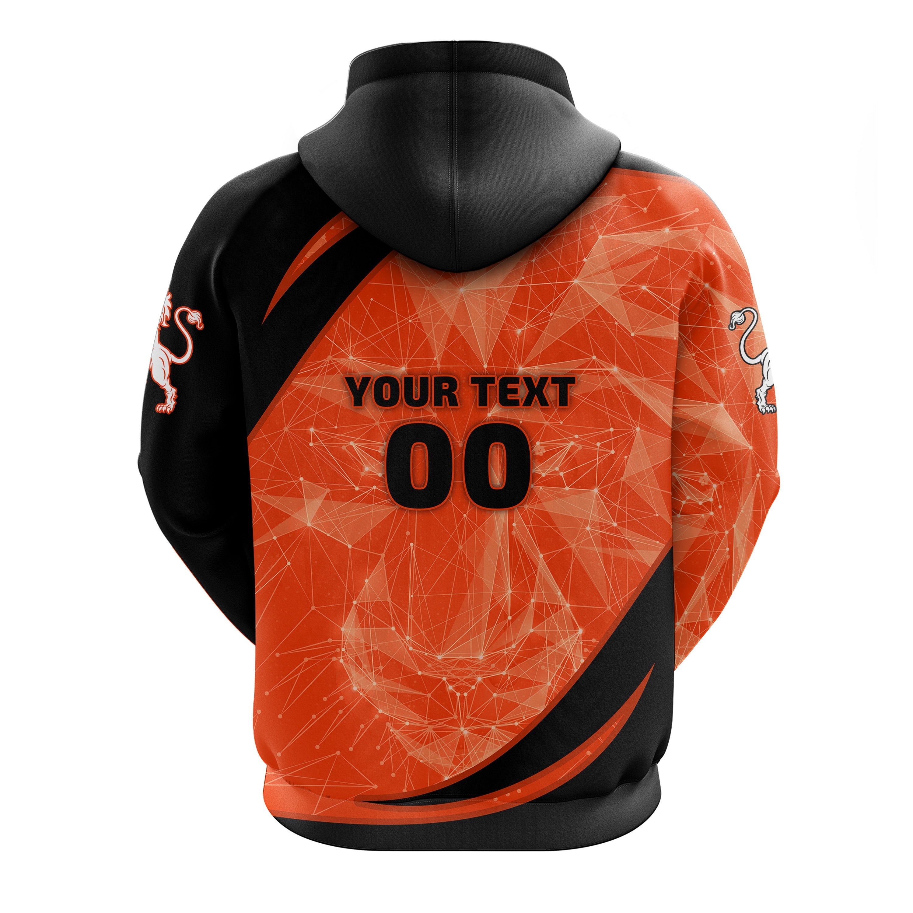 Custom The Netherlands Football 2021 Hoodie Sport Style LT16
