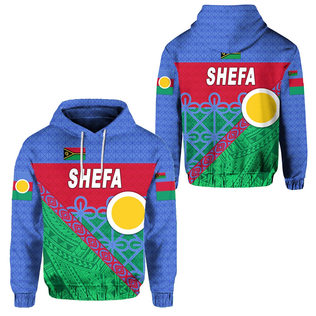 Shefa Province Hoodie Vanuatu Pattern Unique Style LT8