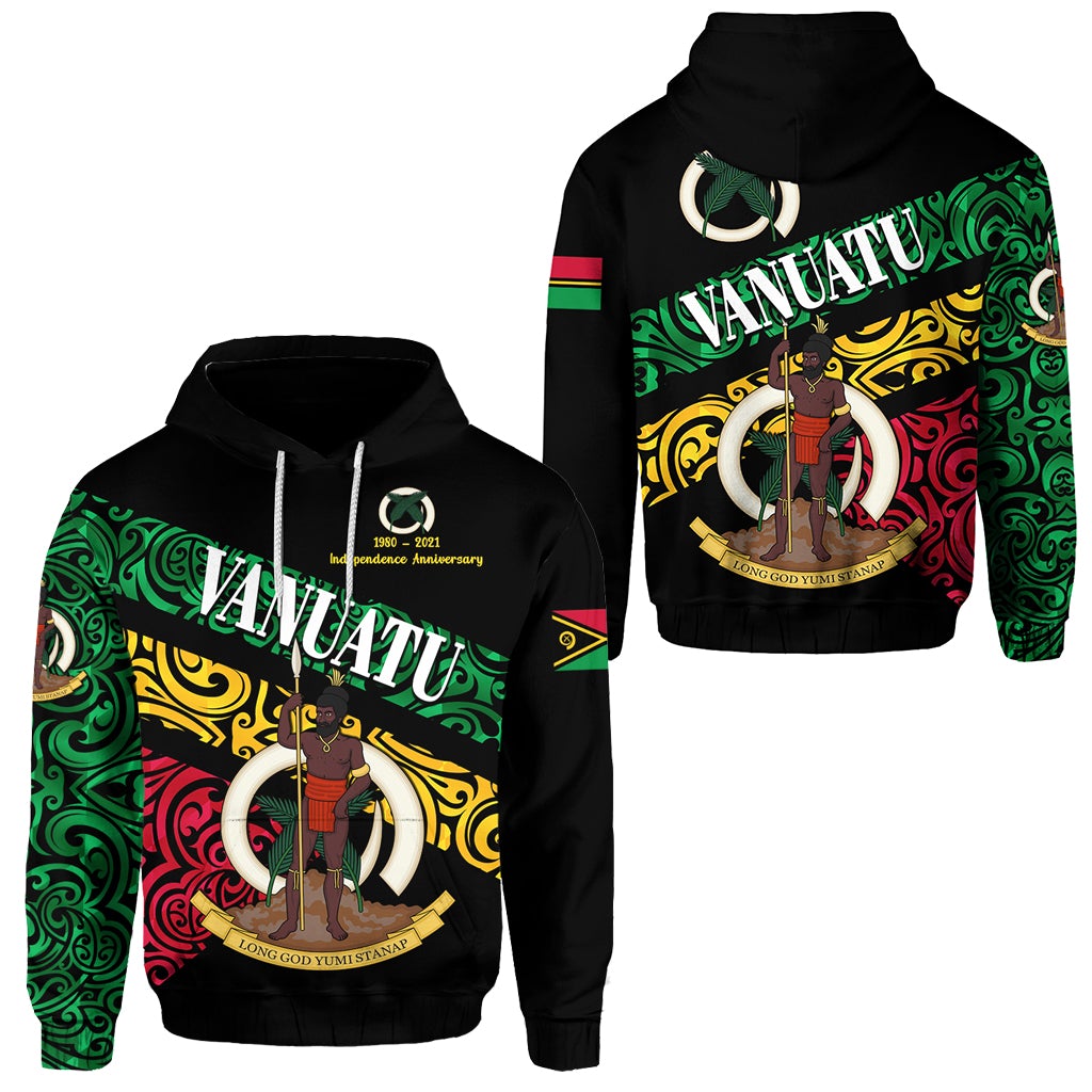 Vanuatu Special Independence Anniversary Hoodie Sporty Style LT8