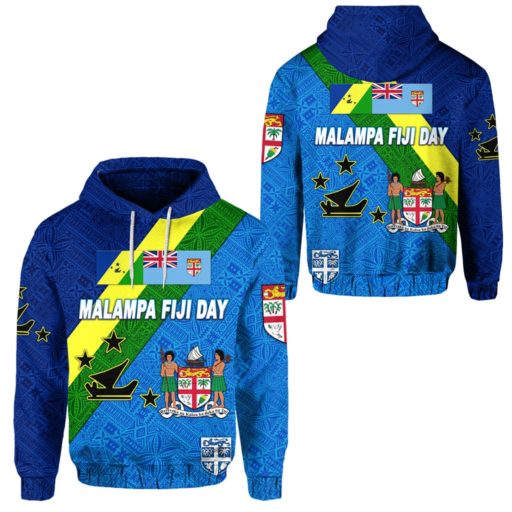 Vanuatu Malampa and Fiji Day Hoodie October 10 LT8