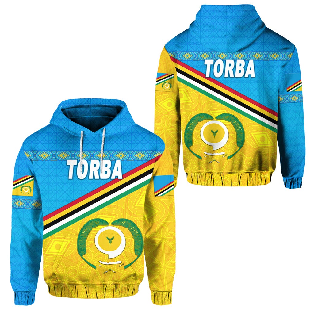 Torba Province Hoodie Vanuatu Pattern Unique Style LT8