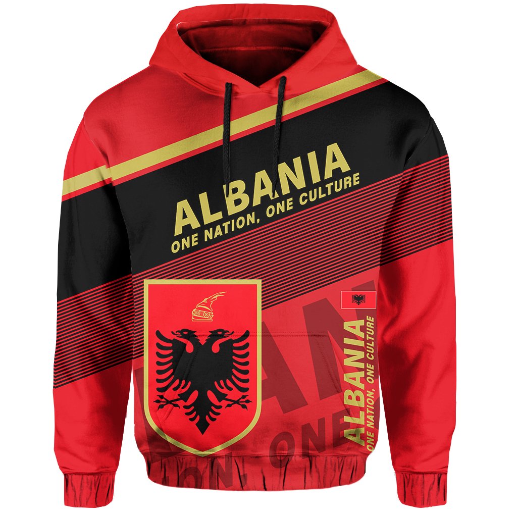 Albania Hoodie Flag Motto Limited Style