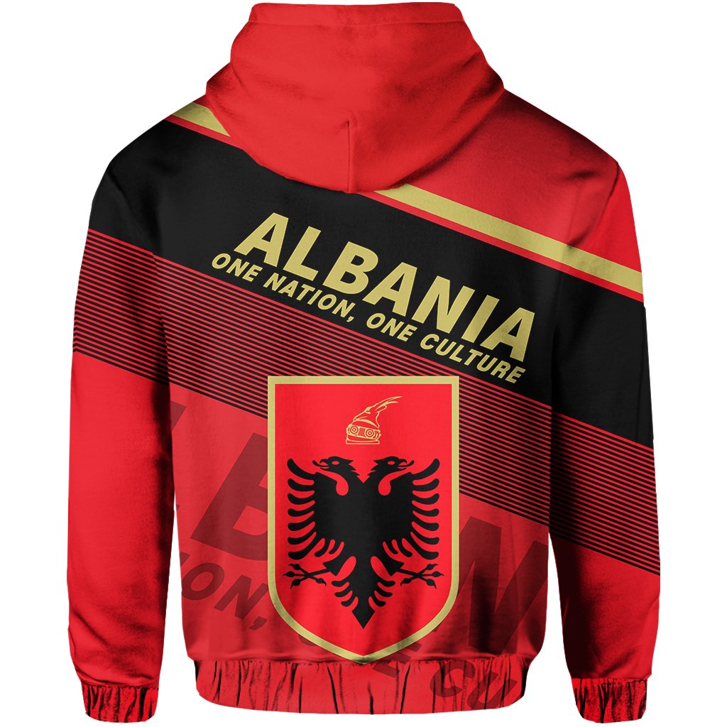 Albania Hoodie Flag Motto Limited Style