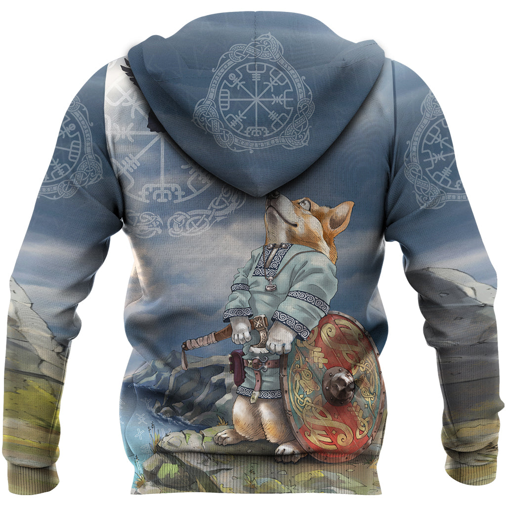 Viking Zip Hoodie, Corgi RLT12