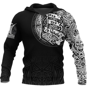 Viking Hoodie See You In Valhalla RLT12