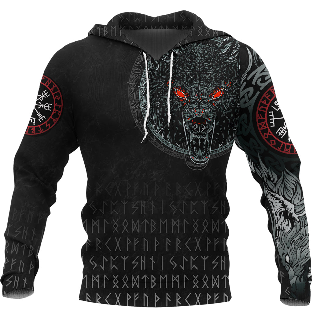 Viking Hoodie Fenrir Wolf RLT12