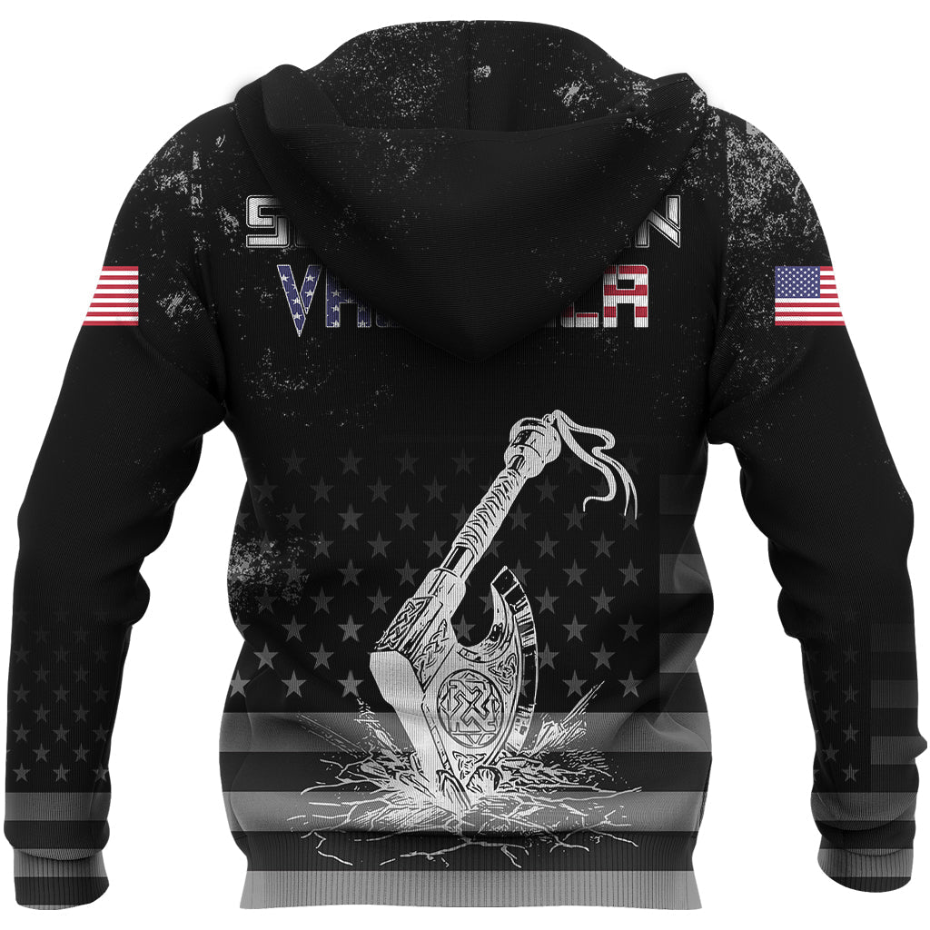 Viking American Viking See You In Valhalla Hoodie RLT12