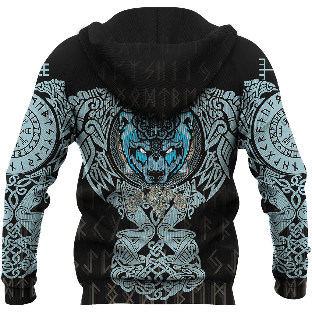 Viking Bear Tattoo Viking Hoodie RLT12
