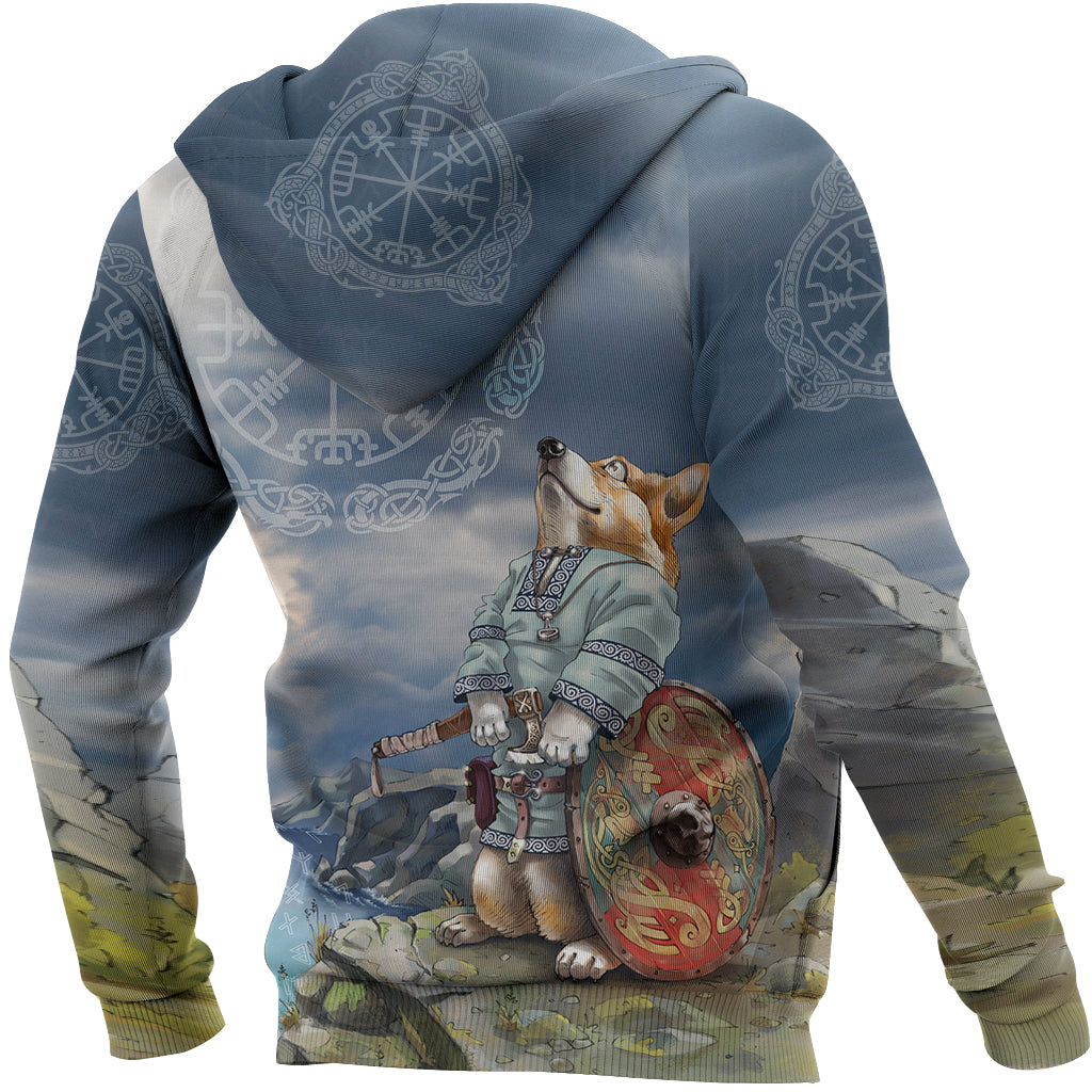 Viking Zip Hoodie, Corgi RLT12