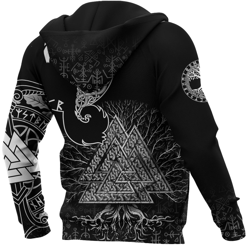 Viking Zip Hoodie - Ratatoskr RLT12