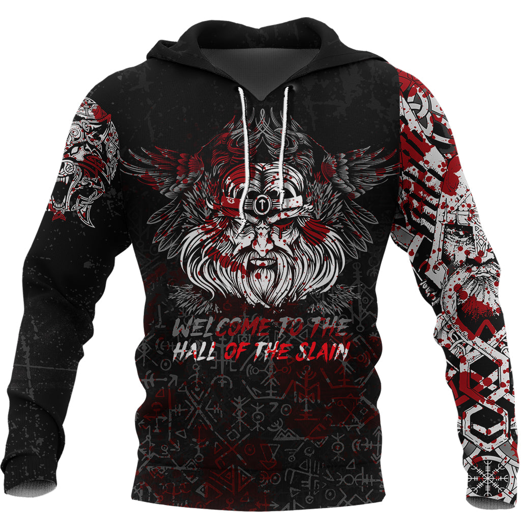 Viking Odin Viking Hoodie Blood RLT12