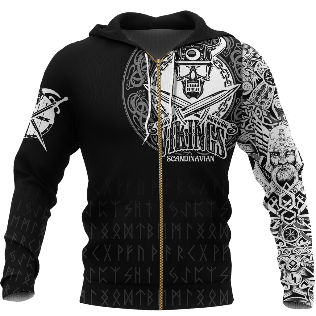 Viking Zip Hoodie - The Viking World Tour RLT12