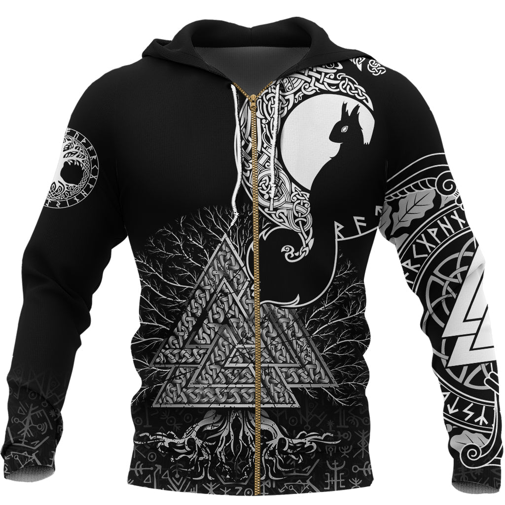 Viking Zip Hoodie - Ratatoskr RLT12