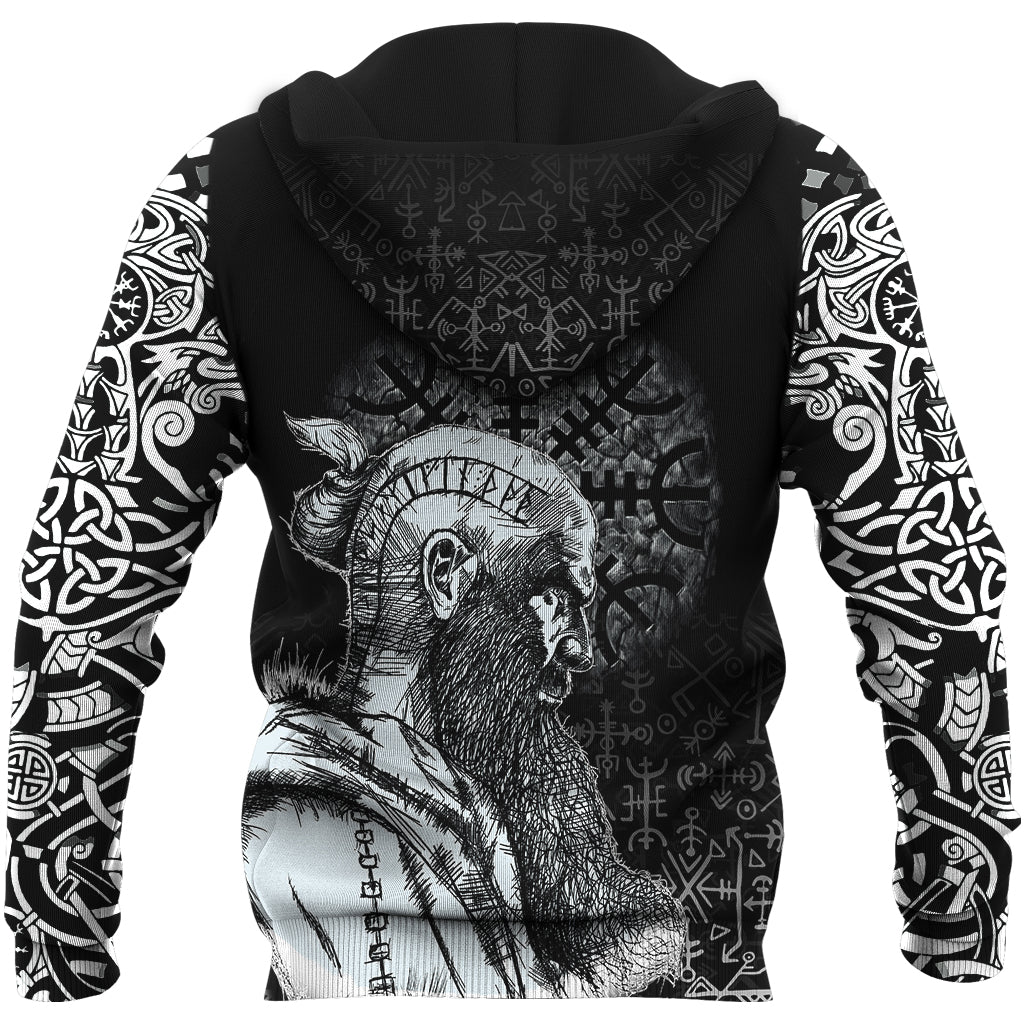 Viking Zip Hoodie - Floki RLT12