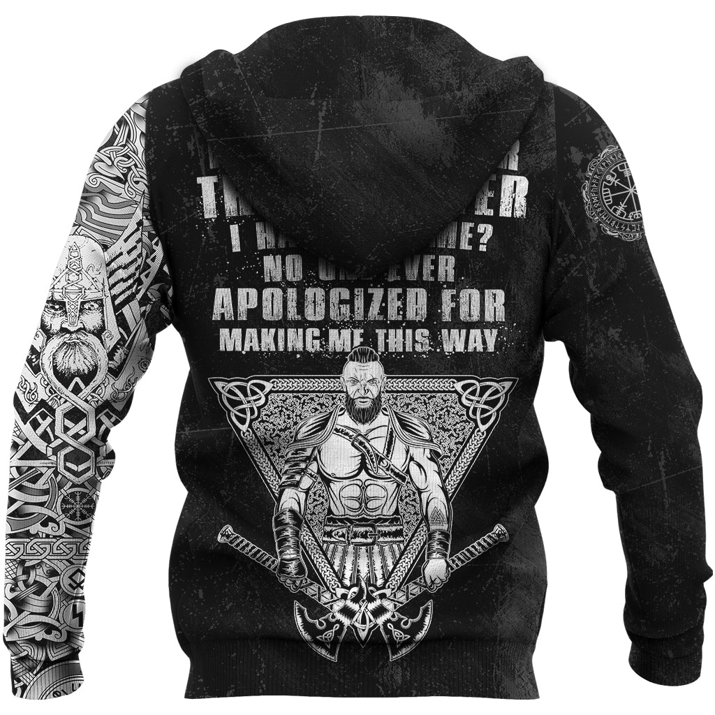 Viking Zip Hoodie See You In Valhalla RLT12