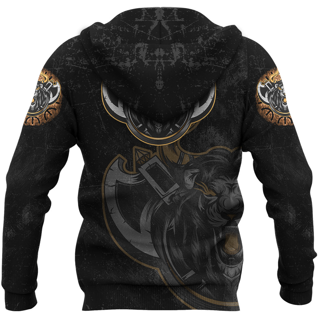 Viking Hoodie Viking Lion RLT12