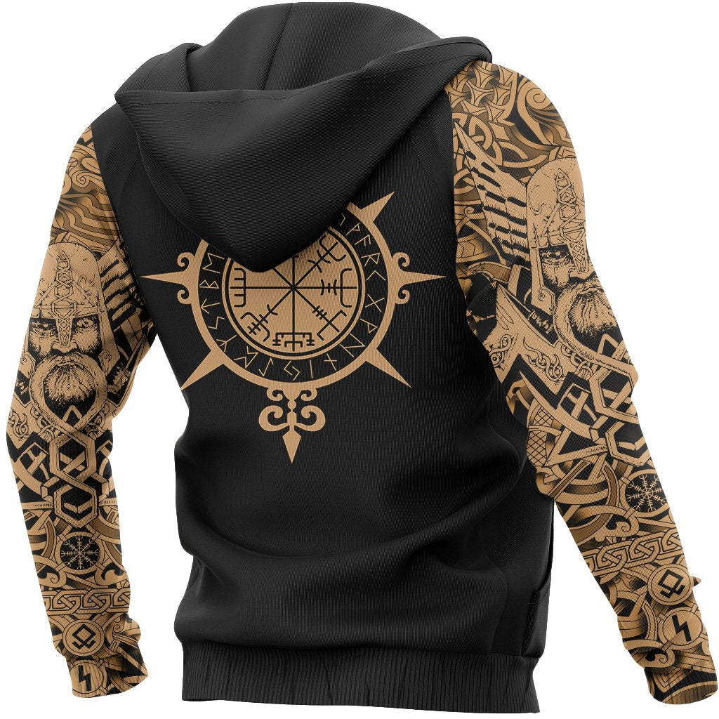 Viking Hoodie Tattoo All Over Print Special RLT12