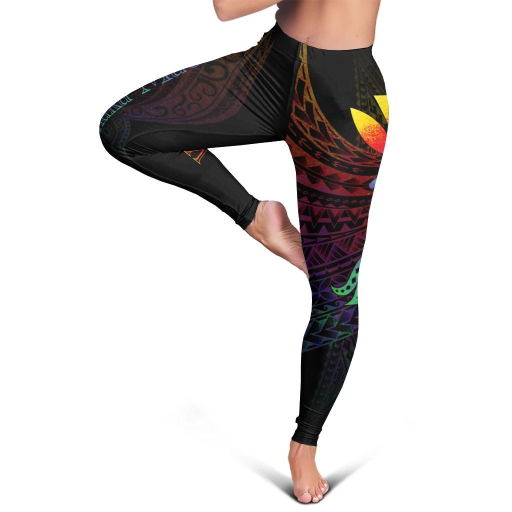 Hawaii Kanaka Maoli Leggings - Butterfly Polynesian Style